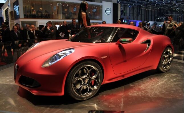 alfa romeo 4c expected at 2013 geneva show