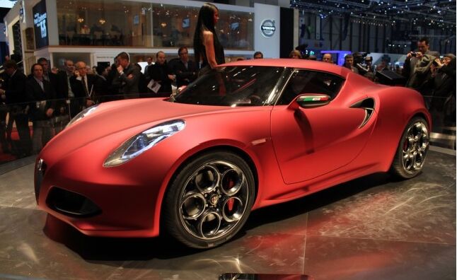 Alfa Romeo 4C Expected at 2013 Geneva Show