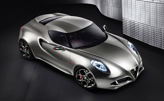 Alfa Romeo 4C Confirmed for 2013 Geneva Auto Show