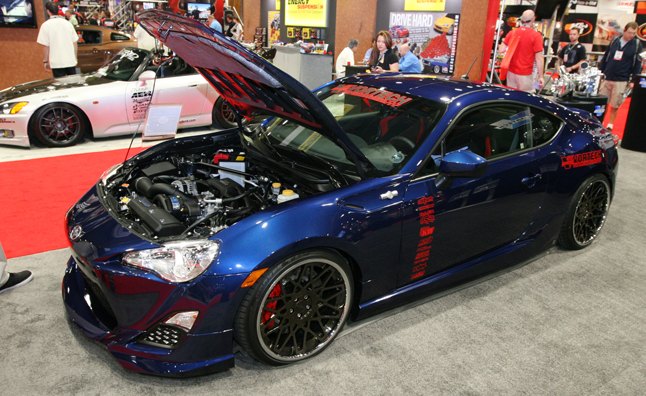 Vortech Supercharged Scion FR-S is Mysteriously Powerful: 2012 SEMA Show