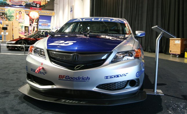 acura ilx endurance racer video first look 2012 sema show