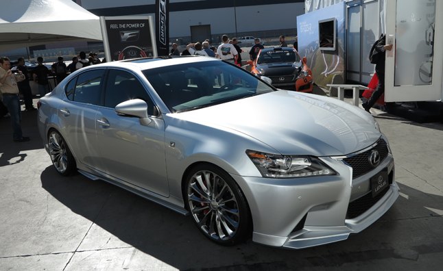 Supercharged Lexus GS F Sport Goes Fast, Looks Good: 2012 SEMA Show