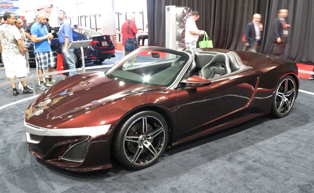acura nsx roadster concept is too good to be true 2012 sema show