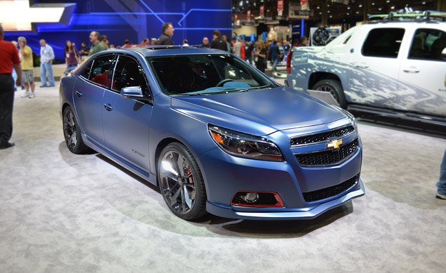 chevy malibu turbo performance concept feigns speed