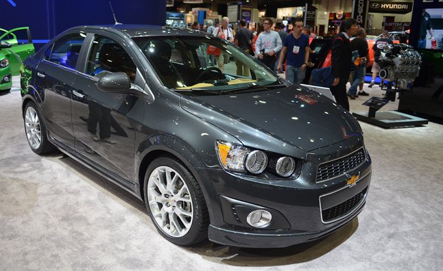 Chevrolet Sonic Dusk Tries for Class, Gets Ground Effects: 2012 SEMA Show