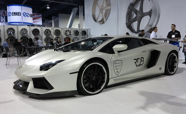 Luxury and Exotics at the 2012 SEMA Show