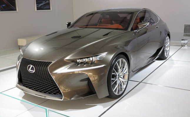 lexus is f coupe all but confirmed
