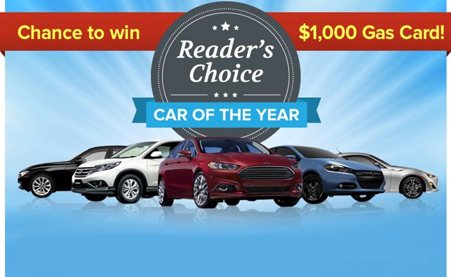 Vote for the AutoGuide Reader's Choice Car of the Year for a Chance to Win $1,000 in Gas