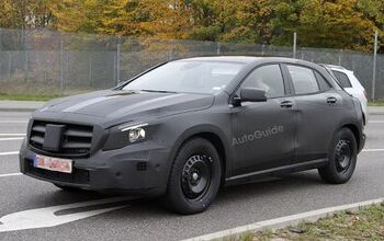 Mercedes GLA Spied Testing on Public Roads