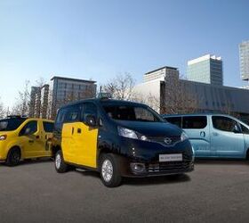 nissan nv200 taxi ready for service in barcelona spain