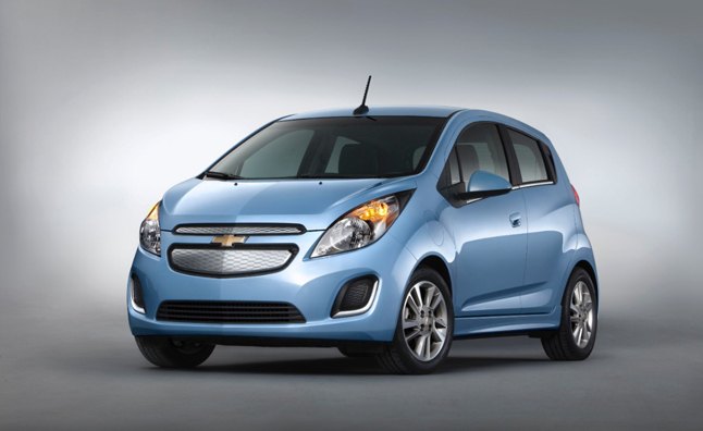 2014 chevrolet spark ev unveiled ahead of la auto show debut