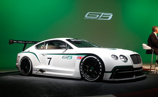 Bentley Continental GT3 Makes North American Debut: 2012 LA Auto Show