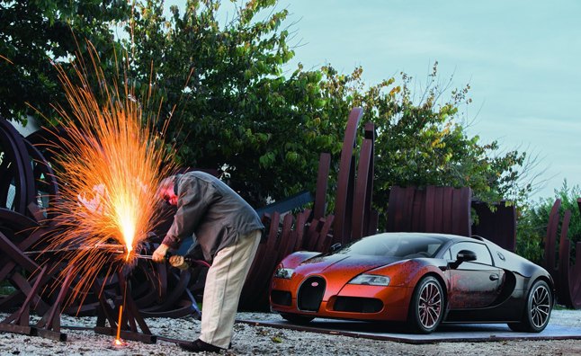 Bugatti Veyron Grand Sport Venet is Fast Piece of Art