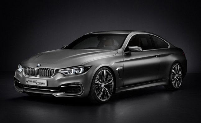BMW 4 Series Coupe Concept Photos Leaked