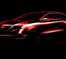 2014 Acura MDX Prototype Teased, Heading to 2013 Detroit Auto Show