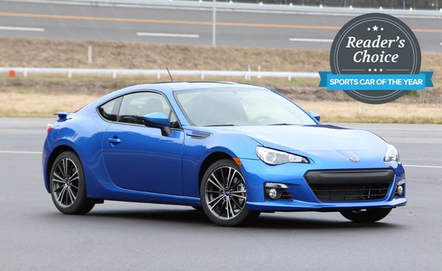 Subaru BRZ Named 2013 AutoGuide.com Reader's Choice Sports Car of the Year