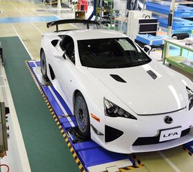 Lexus LFA Production Ends With Promise Lessons Learned Will Be Applied to Future Cars
