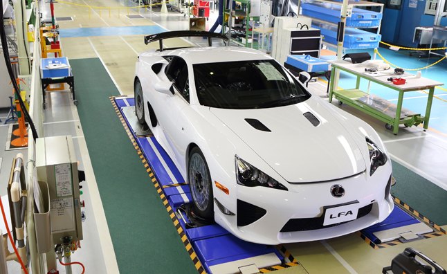 lexus lfa production ends with promise lessons learned will be applied to future cars