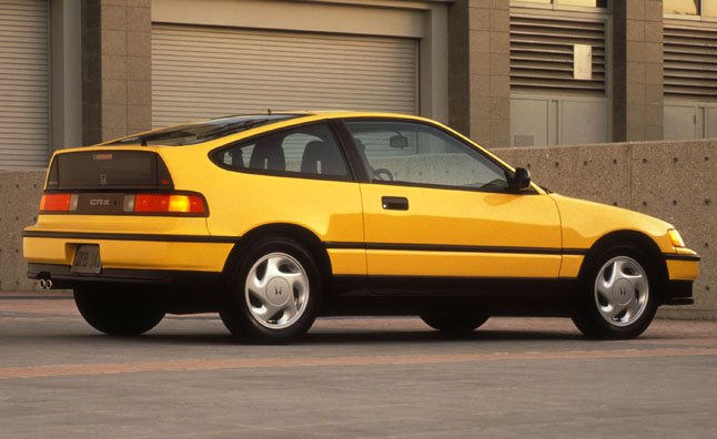 1990 Honda Civic CRX Si.