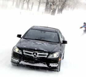 Mercedes Hits the Snow With Snowboarder in Tow – Video