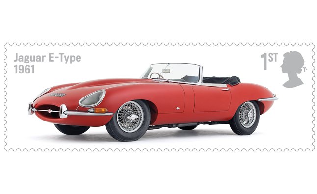 Royal Mail to Feature Jaguar E-Type on 2013 Stamps