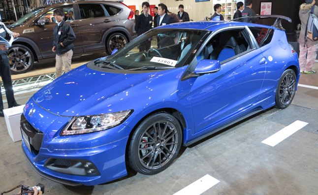 honda cr z mugen rz is a supercharged hybrid 2013 tokyo auto salon