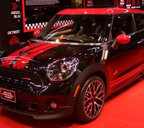 mini jcw paceman is a hopped up hot hatch