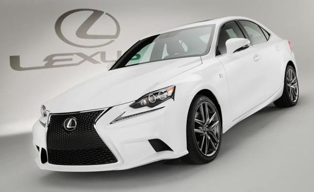 2014 lexus is revealed with new specs dramatic f sport styling
