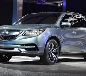 2014 Acura MDX Prototype Gets New V6, Jewel Eye Lights: 2013 Detroit Auto Show