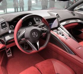 Acura NSX Interior Revealed at 2013 Detroit Auto Show