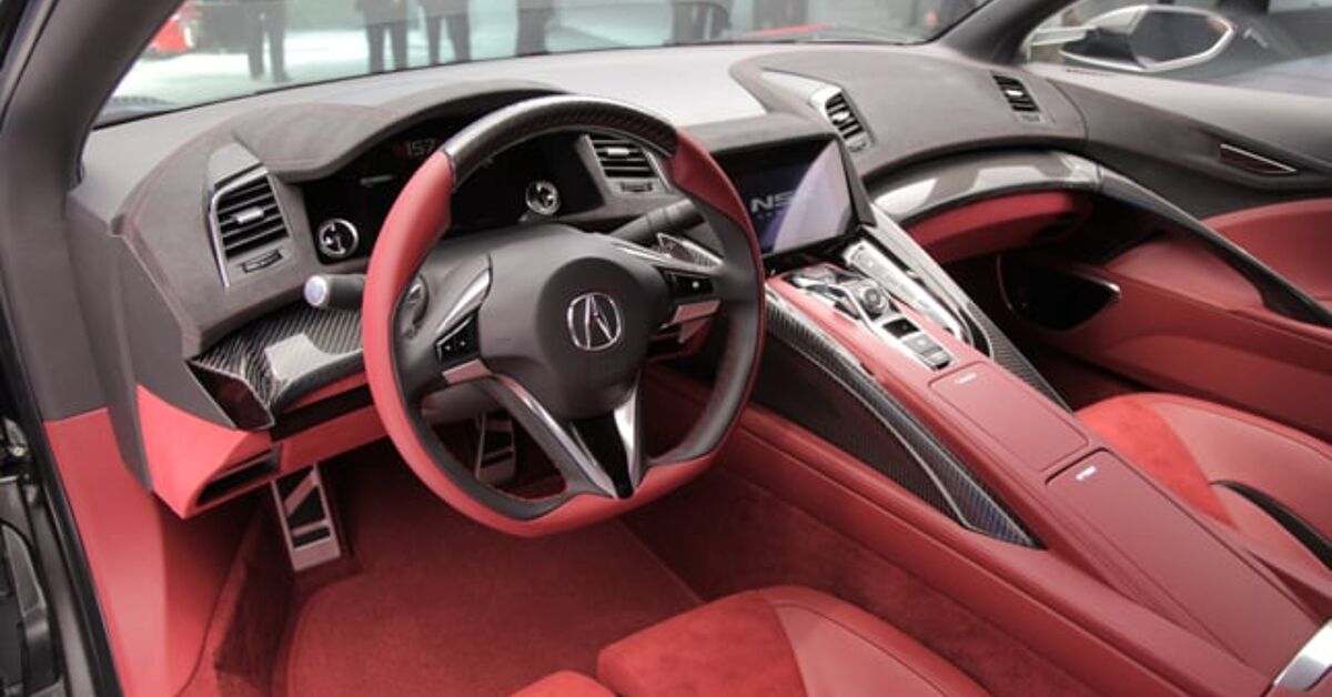 Acura Nsx Interior 2025