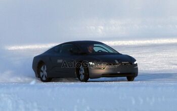 Volkswagen XL1 Spied Playing in the Snow
