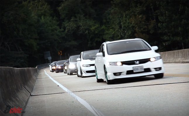 Honda Civic Fans Unite at Tail of the Dragon – Video