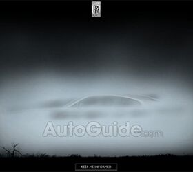 Rolls-Royce Wraith Teaser Reveals Entire Car… Sort Of