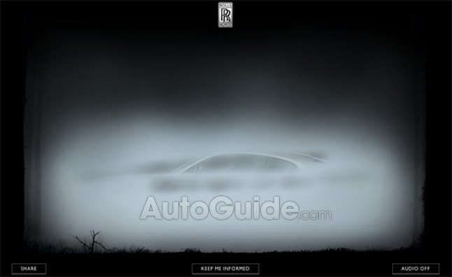 Rolls-Royce Wraith Teaser Reveals Entire Car… Sort Of