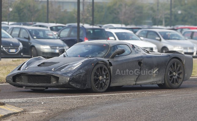 Ferrari F150 Caught Testing in Spy Photos