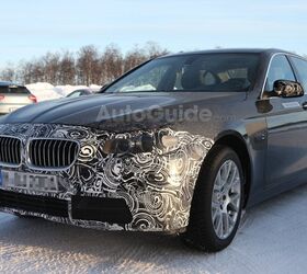 BMW 5-Series Plug-in Hybrid Spied Testing