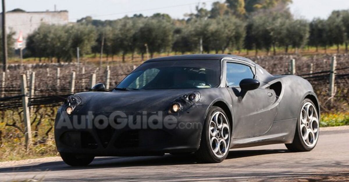 Alfa Romeo 4C Spied Testing Ahead of Geneva Debut | AutoGuide.com