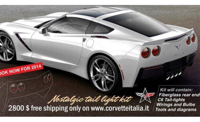 2014 chevrolet corvette round rear light kit coming