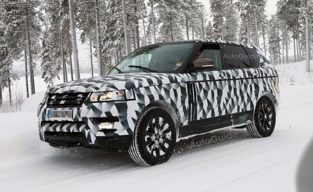 Range Rover Sport Spied Testing Near Arctic Circle