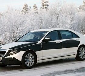 2014 Mercedes S-Class Spied During Winter Testing