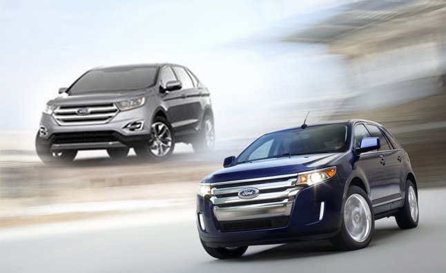 2015 ford edge image leaked in corporate presentation