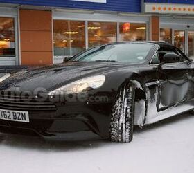 Aston Martin Vanquish Volante Spied Again