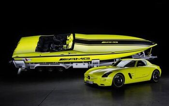 World's Fastest Electric Motor Boat Inspired by Mercedes SLS EV