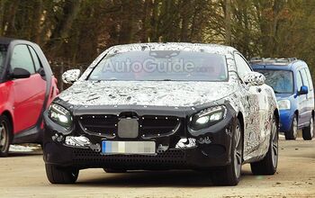 2015 Mercedes S-Class Coupe Spied up Close