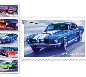 US Postal Service Releases Classic Muscle Car Stamps