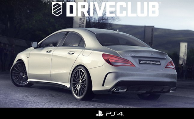 Mercedes CLA45 AMG Revealed in PS4 Game Promo