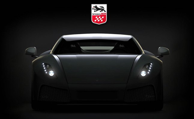 Spania GTA Teases New Supercar for 2013 Geneva Motor Show