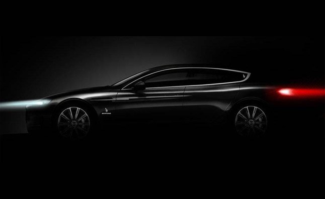 Bertone Teases Four-Door Coupe Concept for 2013 Geneva Motor Show