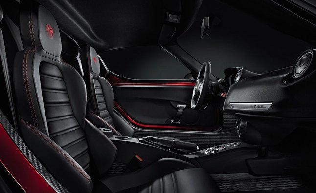 2014 Alfa Romeo 4C Interior Revealed
